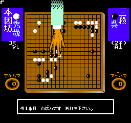 Igo Shinan '91 (Japan) In game screenshot